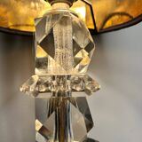Art deco crystal lamp