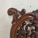 Chaise Chauffeuse d'époque Napoléon III en Acajou XIX siècle