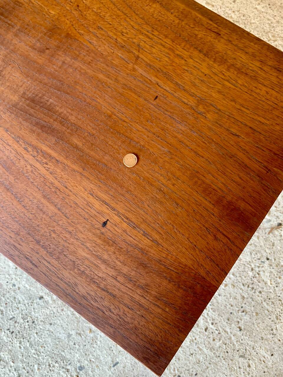 Scandinavian teak coffee table by FM, circa 1960-1970