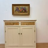 Antique wooden sideboard