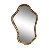 Miroir ancien style Louis XV patiné