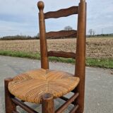 Brutalist low chair