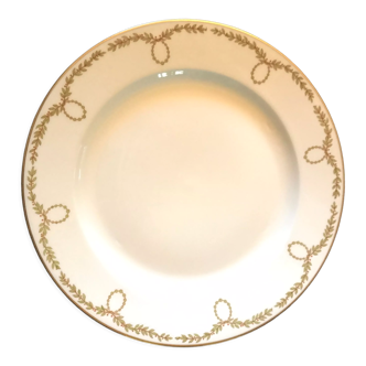 Pop-up Noël 2022 Paire d'assiettes en porcelaine de Limoges Haviland milieu XXème