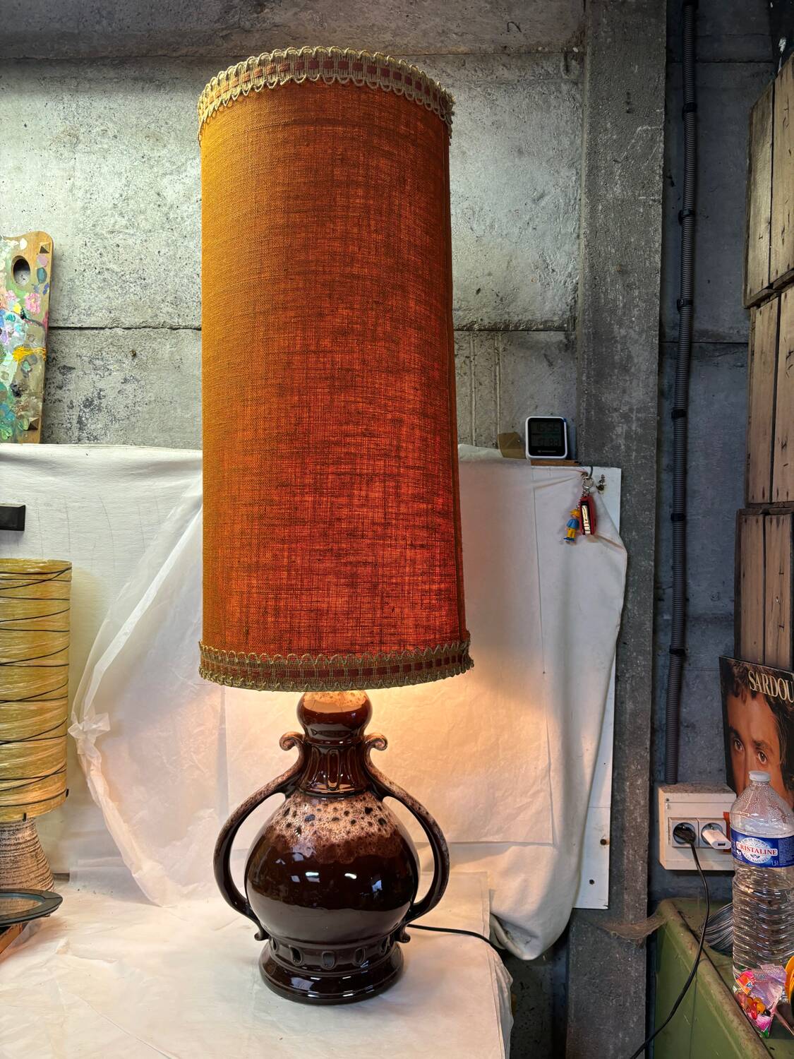 Vintage ceramic lamp