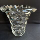 Crystal vase attributed to Pierre Girre pseudonym Pierre d'Avesn (1901-1990)