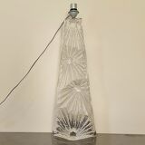Lampe "Cratères" en cristal Daum, vers 1960
