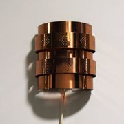 Wall lamp by Verner Shou for Coronell Elektro, Denmark, 70s.