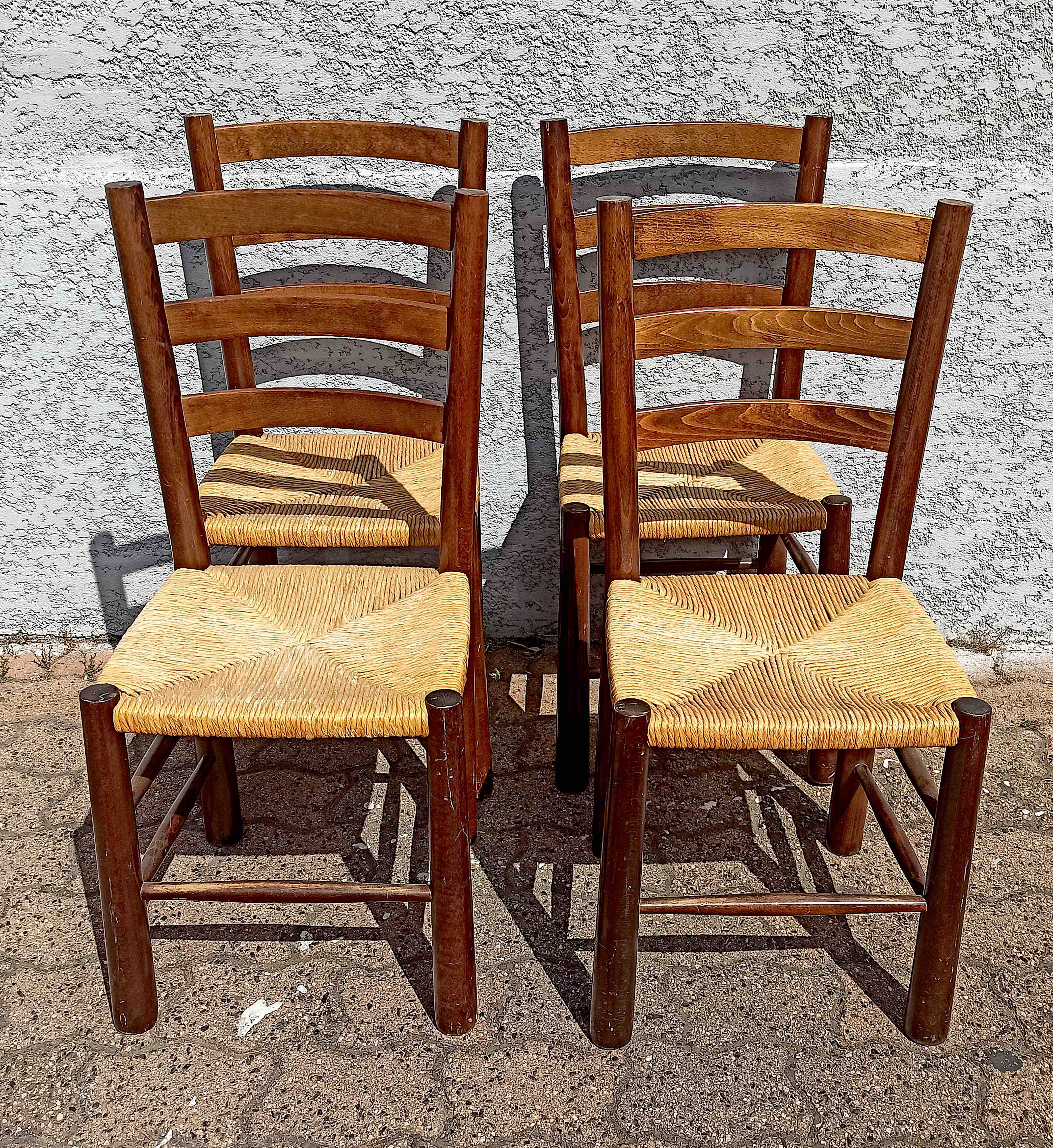 4 chair Georges Robert 50s