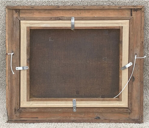 Oil on landscape panel