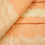 Tergal -lace bed adornment