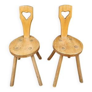 paire de chaises d'appoint - 1960