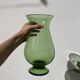 Vase photophore en verre Biot