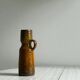 Rustic ceramic vase, vintage handmade pottery