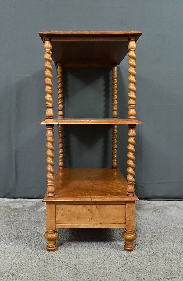 Desserte en loupe d’Érable moucheté – Fin XIXe