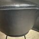 Fauteuil noir années 50