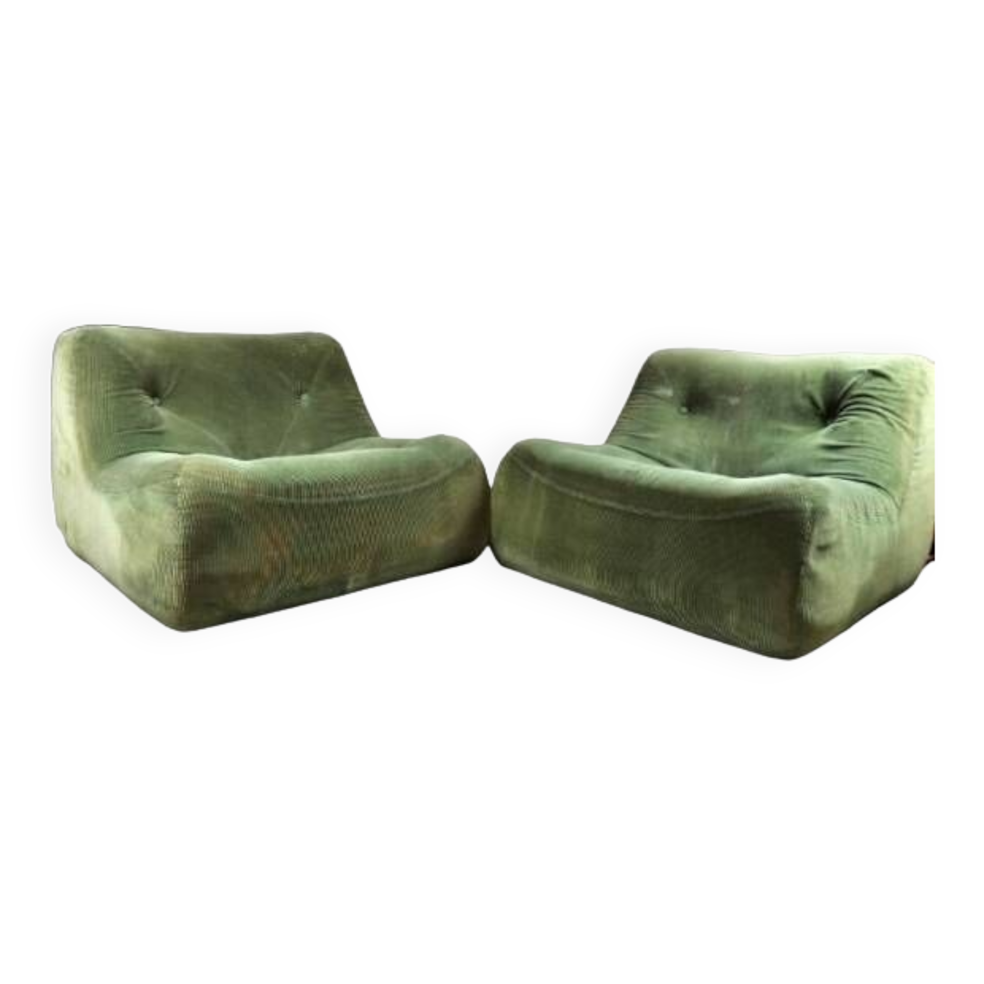2 Kali armchairs from Ligne Roset by Ducaroy Michel
