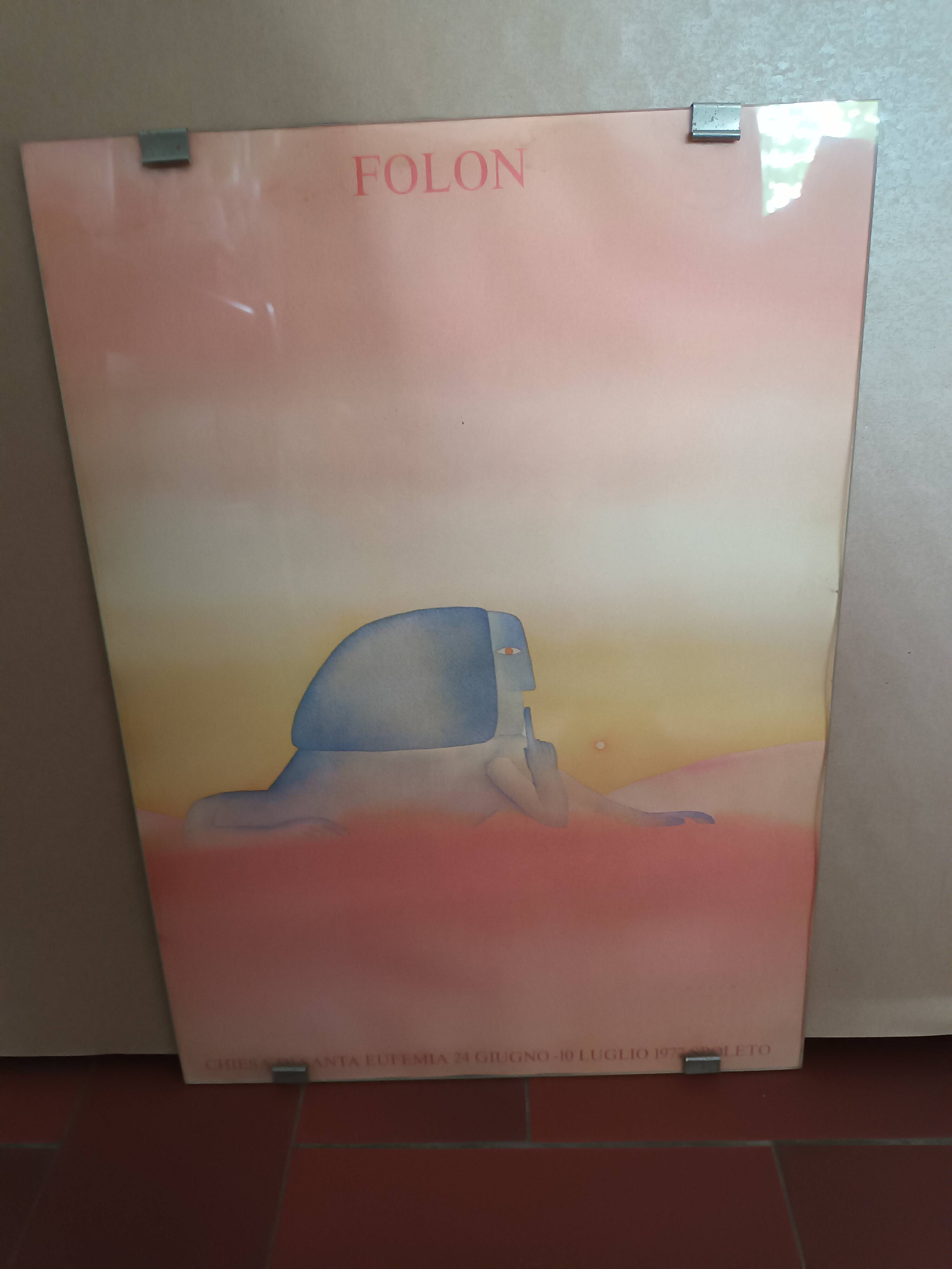 Folon poster 1977