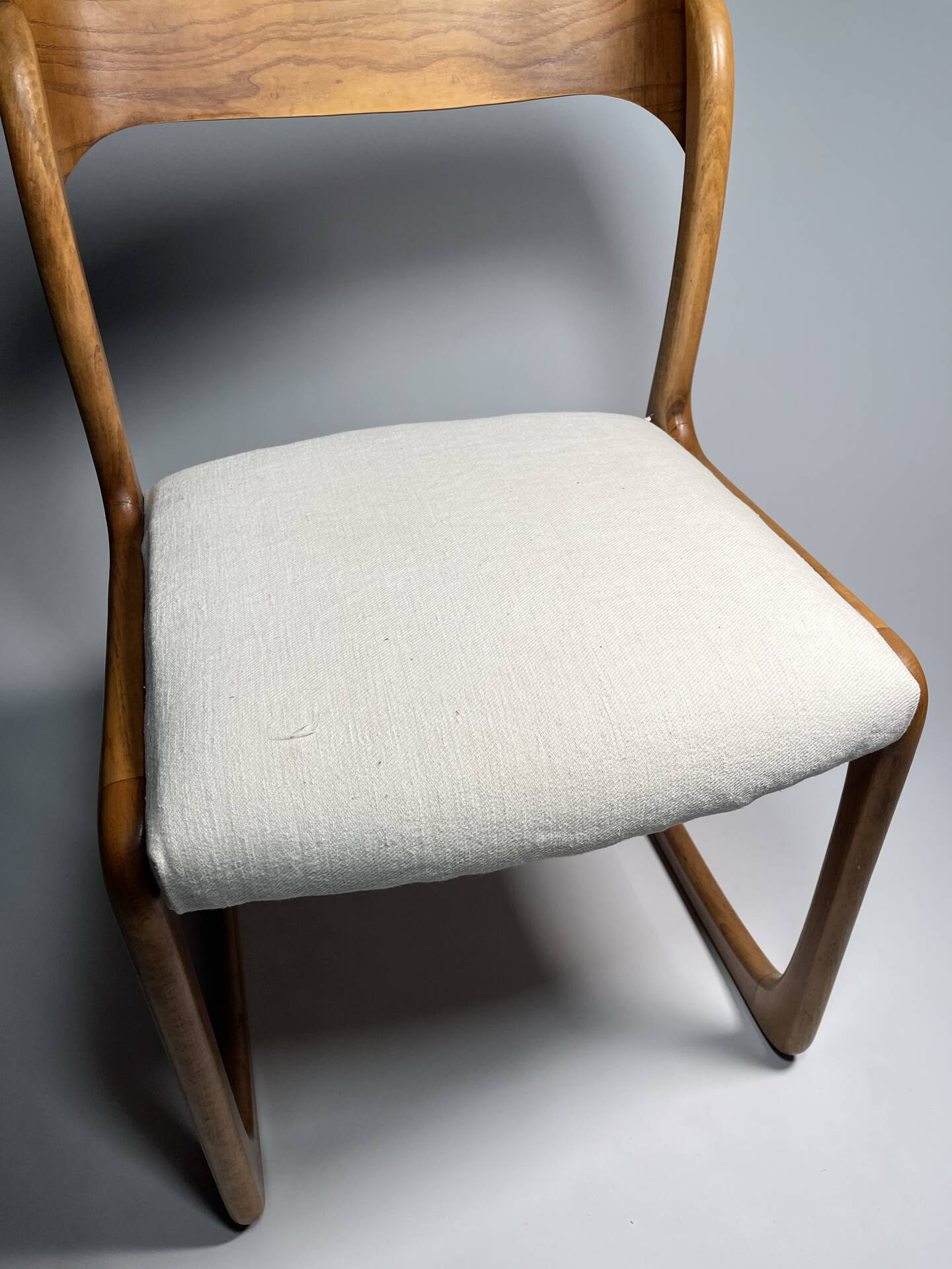 Chaises Bémol ou traîneau Baumann vintage