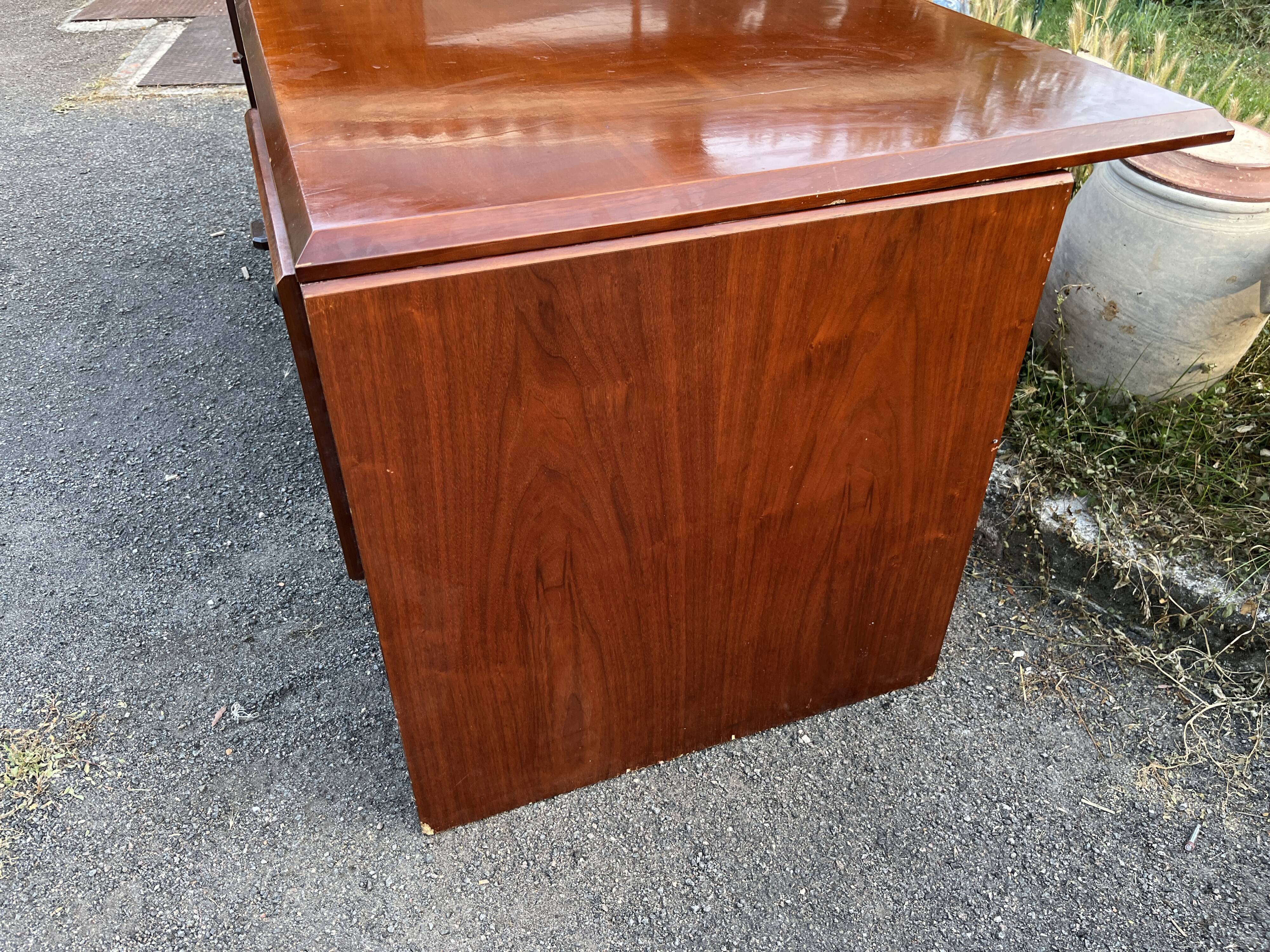 Large Vintage Modernist Desk – 1950s/1970s