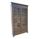 Oak display cabinet/bookcase - Breton regional style - early 20th century