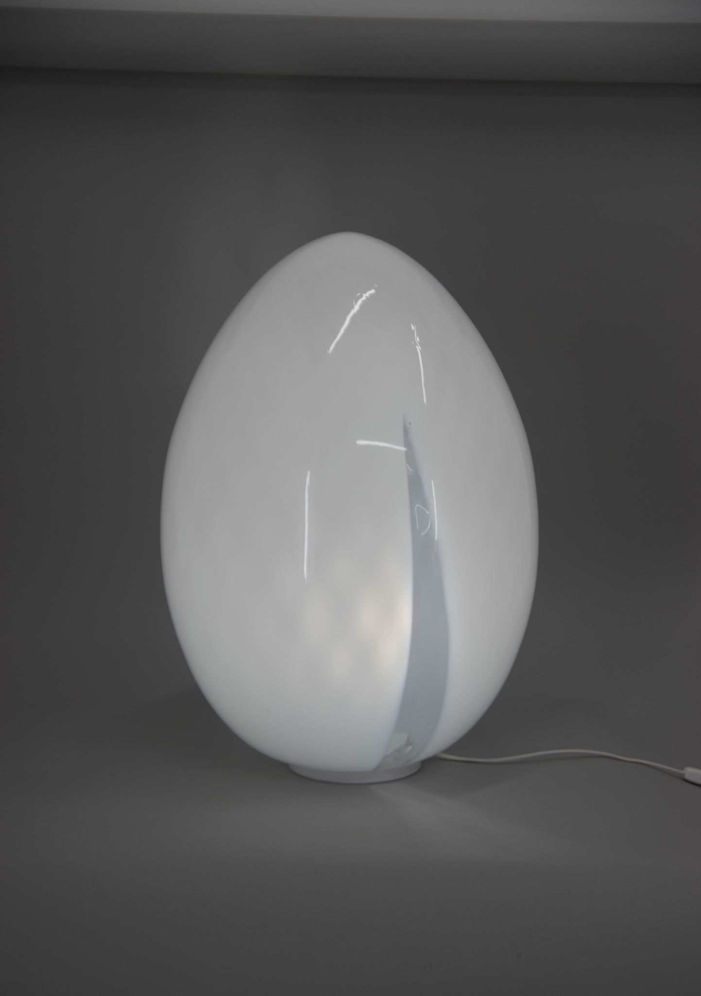 Lampe géante aux œufs en verre de Murano Italie années 2000