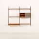 Kai Kristiansen shelving unit with a desk for FM Mobler, 1960s