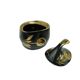 AEY Sugar Bowl Iza, black porcelain, Chodzież