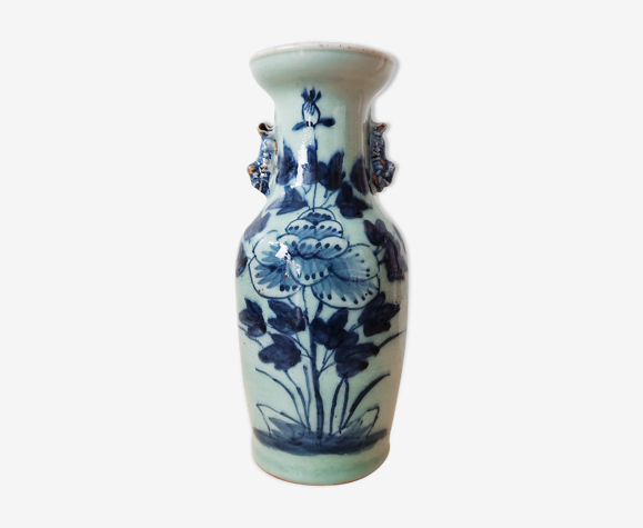 Vase céladon en grès Chine fin du 19e siècle