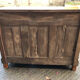 Antique low sideboard in solid cherry wood
