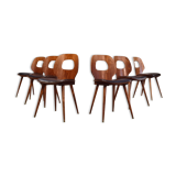 Set of 6 Baumann chairs