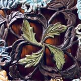 Colorful cast iron dish