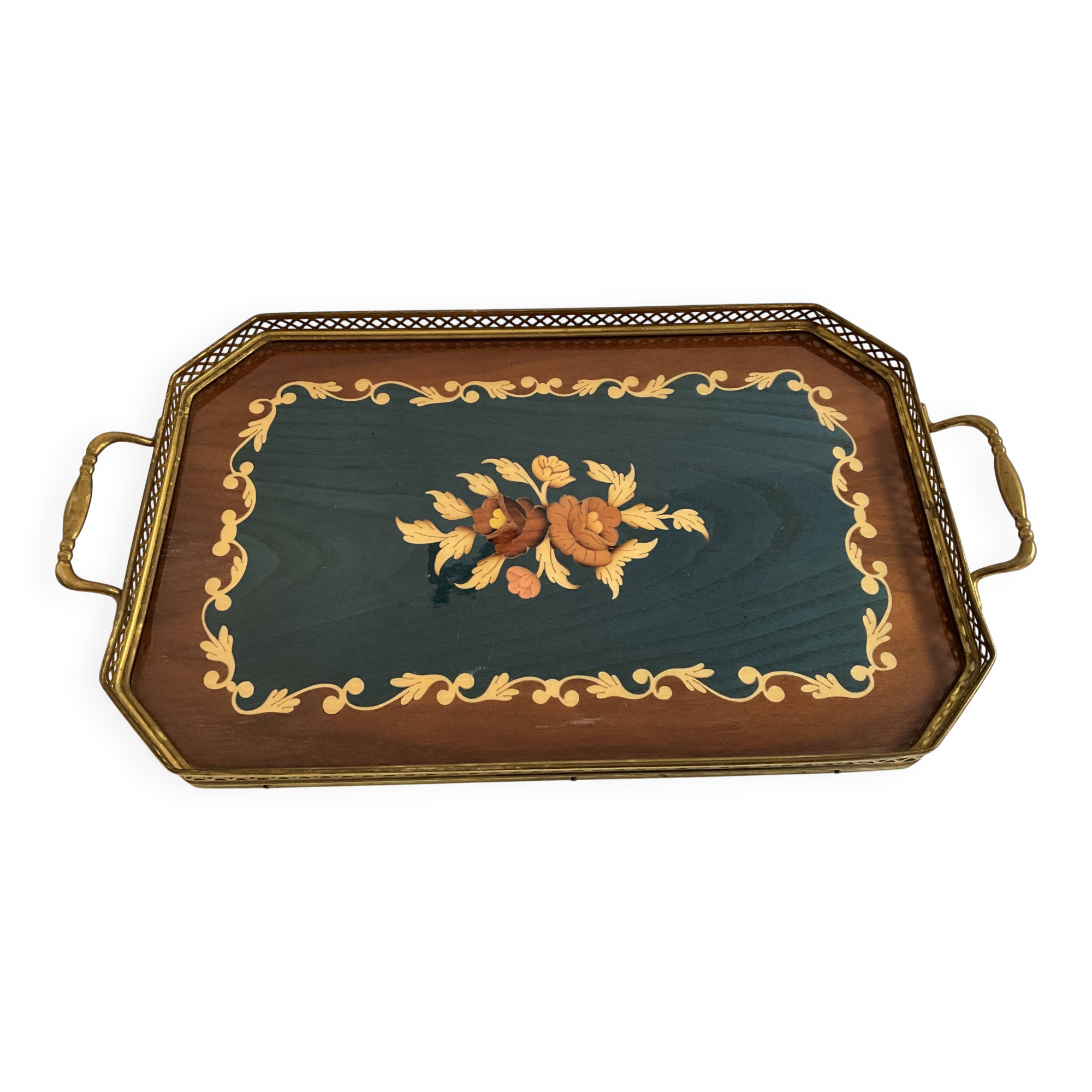 Art Deco marquetry table