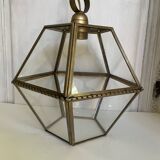 Brass lantern suspension