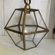 Suspension lanterne en laiton