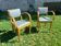 Paire de fauteuils bridge