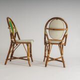 Set of 2 bistro chairs by Italo Gasparucci for ECC Tennis Tournament Antwerp