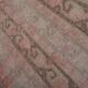 Vintage Turkish rug from Oushak, hand-woven 75x230 cm