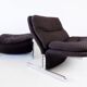 Chauffeuse Brunati Sandwich avec repose-pied par Ammanati & Vitelli