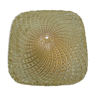 Gold glass ceiling lamp