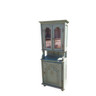 Glass-fronted buffet with 2 bodies