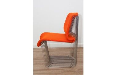 Lot of 3 lounge chairs "Pantonova" by Verner Panton for Fritz Hansen, 1971