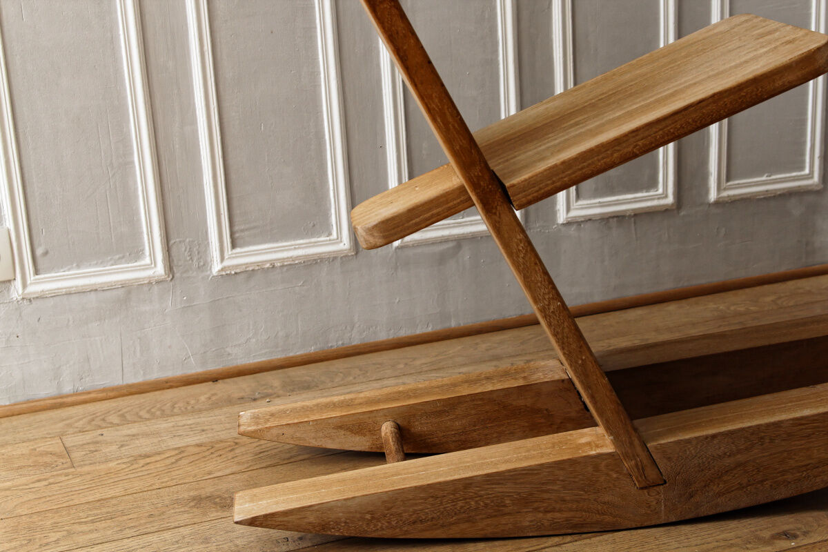 Rocking chair design - minimalist