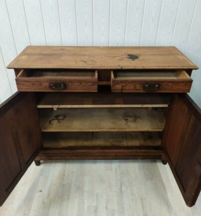 Parisian solid oak buffet