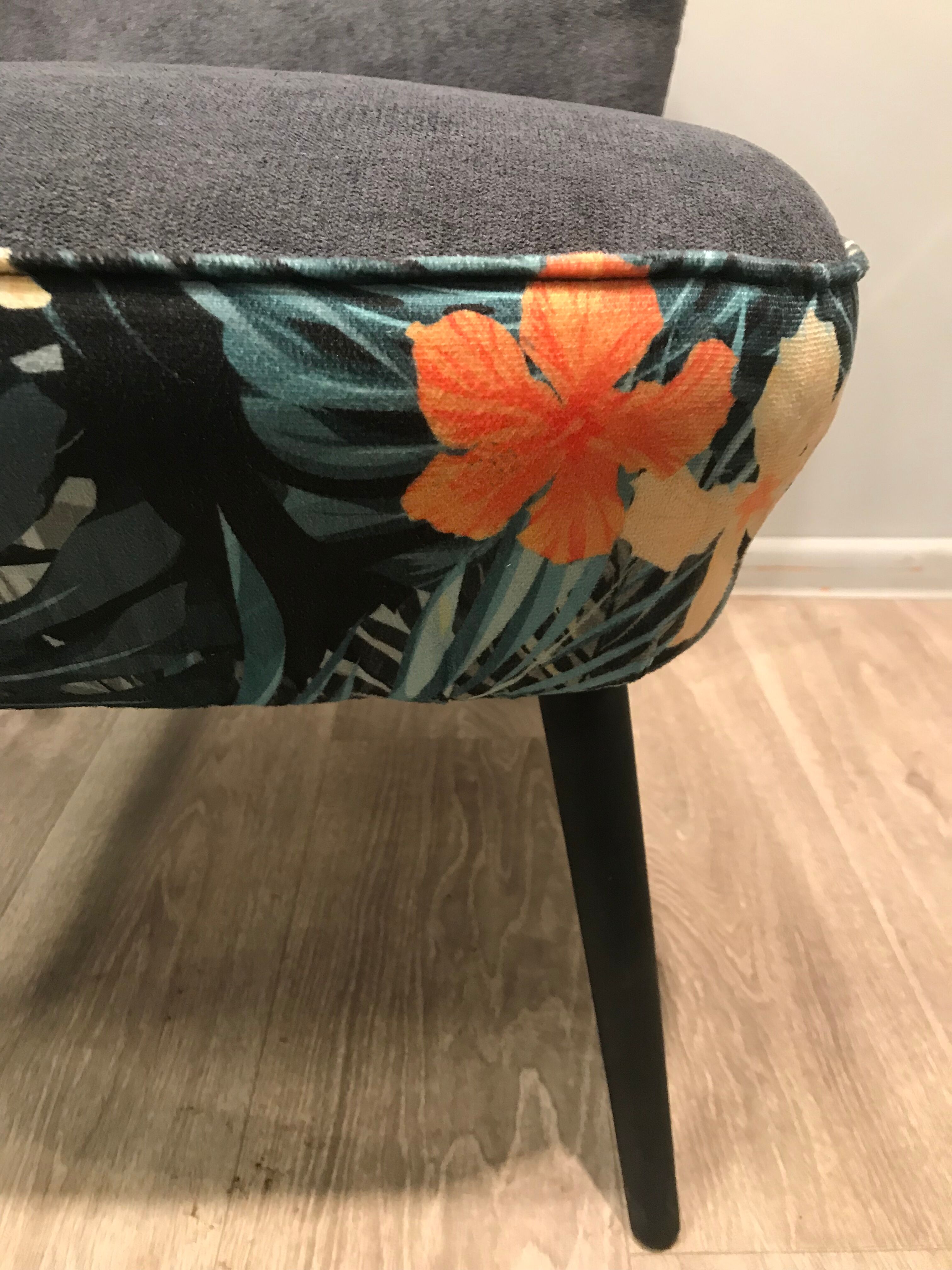 A pair of armchairs the 1960