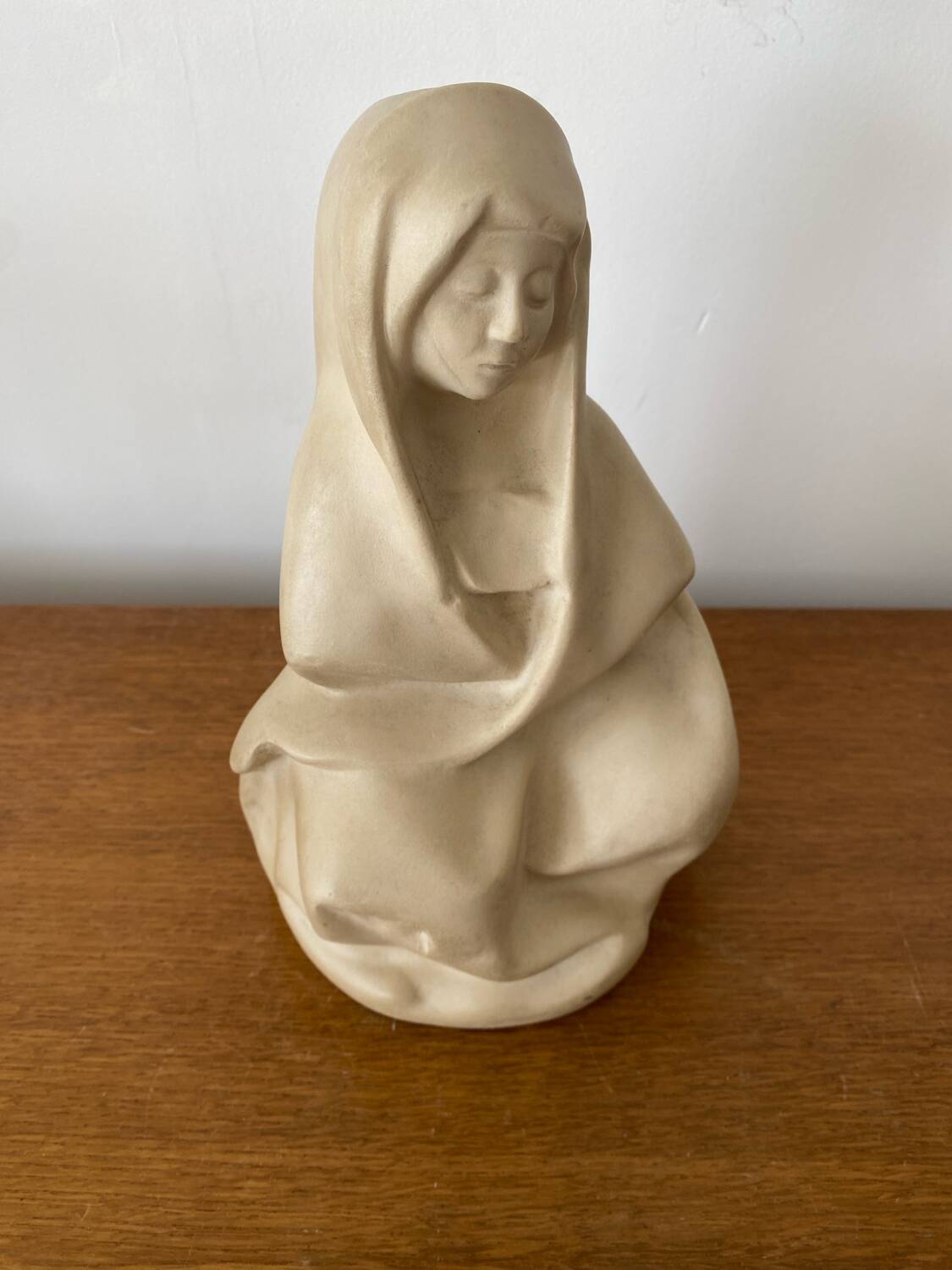 Statuette Vierge de Moissac Repro Musée du Louvre Pierre Dure