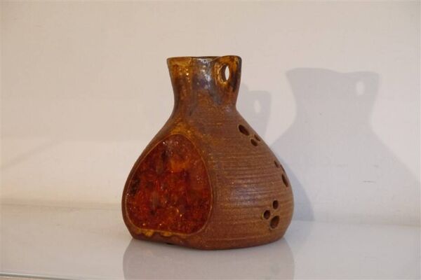 Lampe en cderamique des potiers d'Accolay