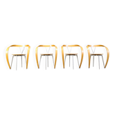 Revers dining chairs by Andrea Branzi for Cassina, 1993, set of 4