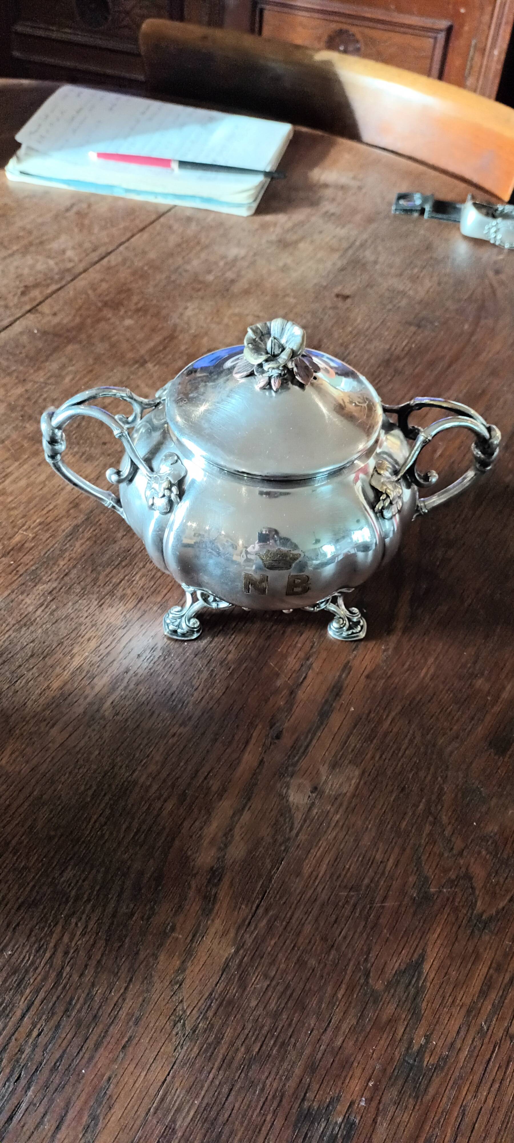 Christofle Liseron Sugar Bowl