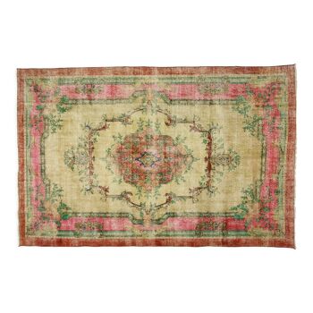 Anatolian handmade vintage rug 290 cm x 192 cm