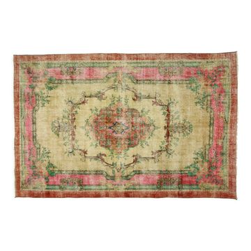 Tapis vintage Anatolien fait main 290 cm x 192 cm
